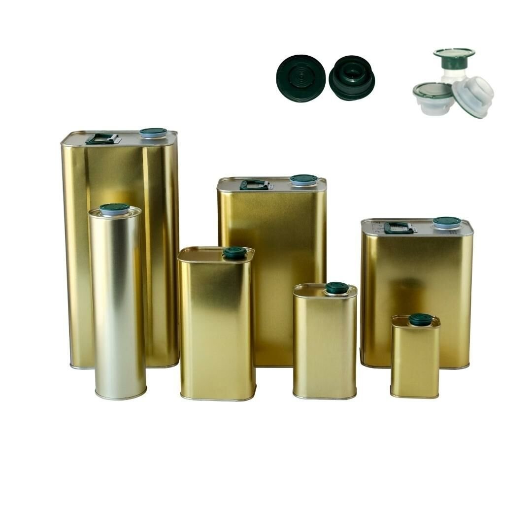 Sarkap Zeytinyağı Tenekesi Seti Gold