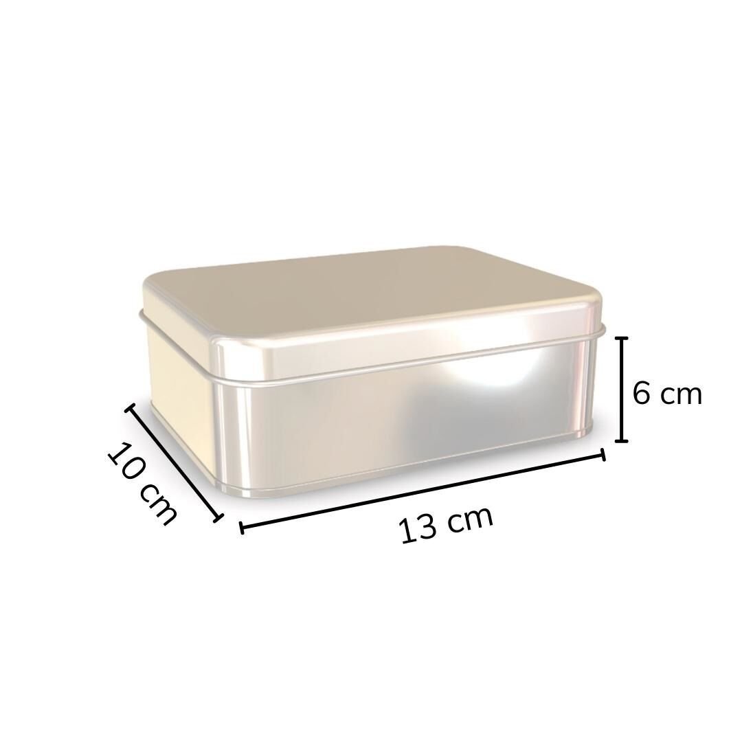 Sarkap 100x130x60 mm Metal Dikdörtgen Kutu