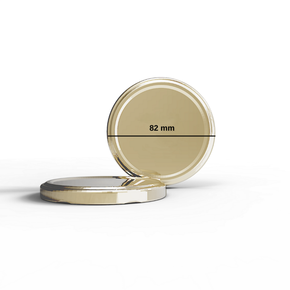 Sarkap 82 mm 31.500'lü Kavanoz Kapağı Gold