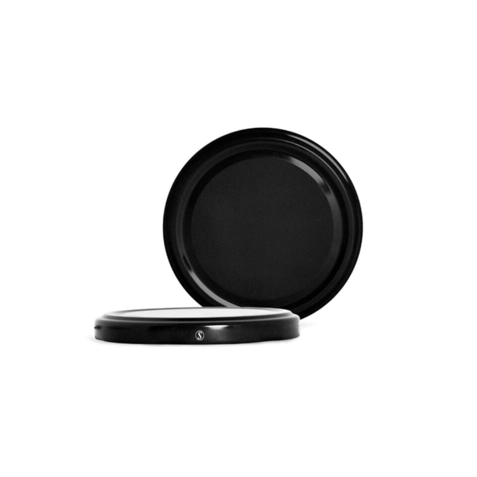 Sarkap 82 mm 31.500'lü Kavanoz Kapağı Siyah
