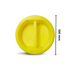 Sarkap 1000 ml Silindir Pet Kavanoz Sarı