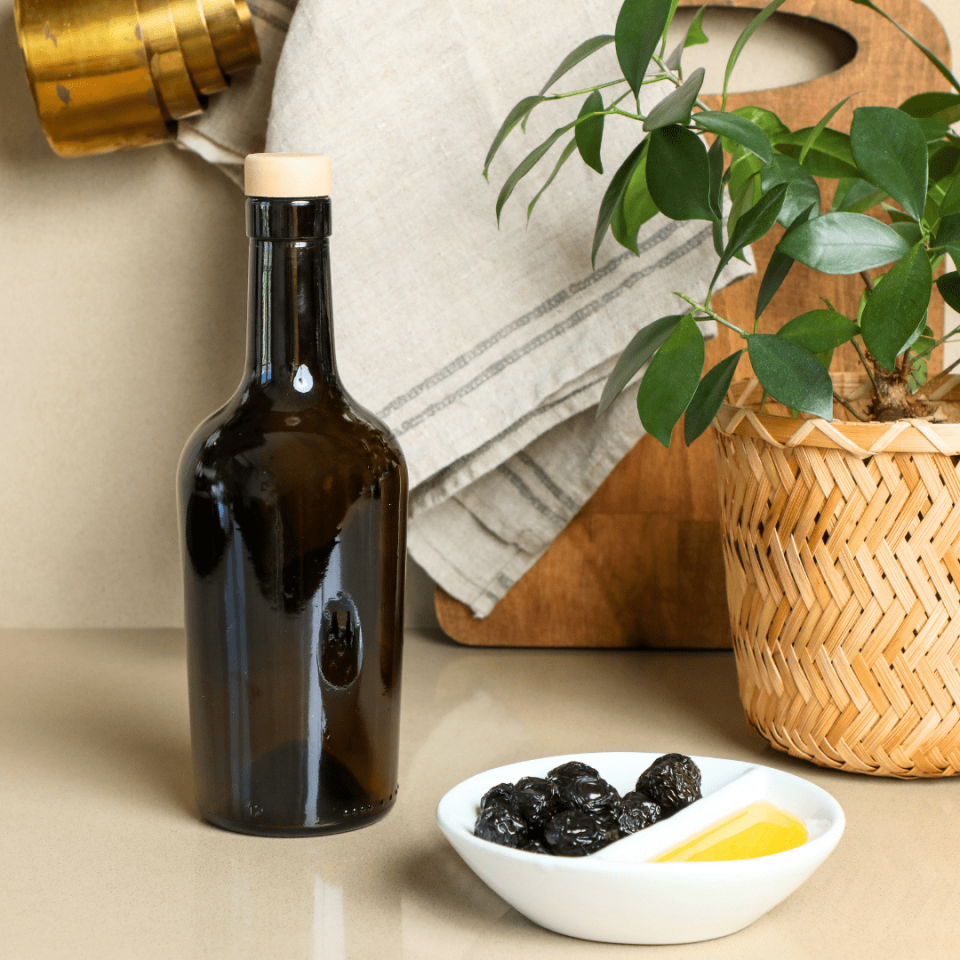 Sarkap 500 ml Reginetta 784'lü Cam Zeytinyağ Şişesi Yağdanlık