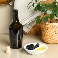Sarkap 500 ml Reginetta 784 Adet Paletli Cam Zeytinyağ Şişesi Yağdanlık