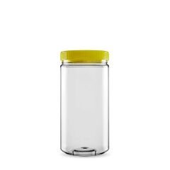 Sarkap 1000 ml 847 Adet Paletli Silindir Pet Kavanoz SarıKapak
