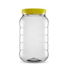 Sarkap 5000 ml 378 Adet Paletli Uzun Dilimli Pet Kavanoz SarıKapak