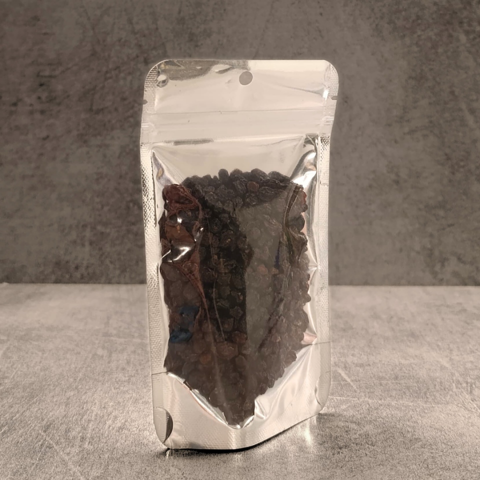 Sarkap 50 Adet Paketli Metalize Pencereli Kilitli Doypack 8,5x14,5cm