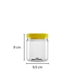 Sarkap 500 ml 27 Adet Kolili Silindir Pet Kavanoz
