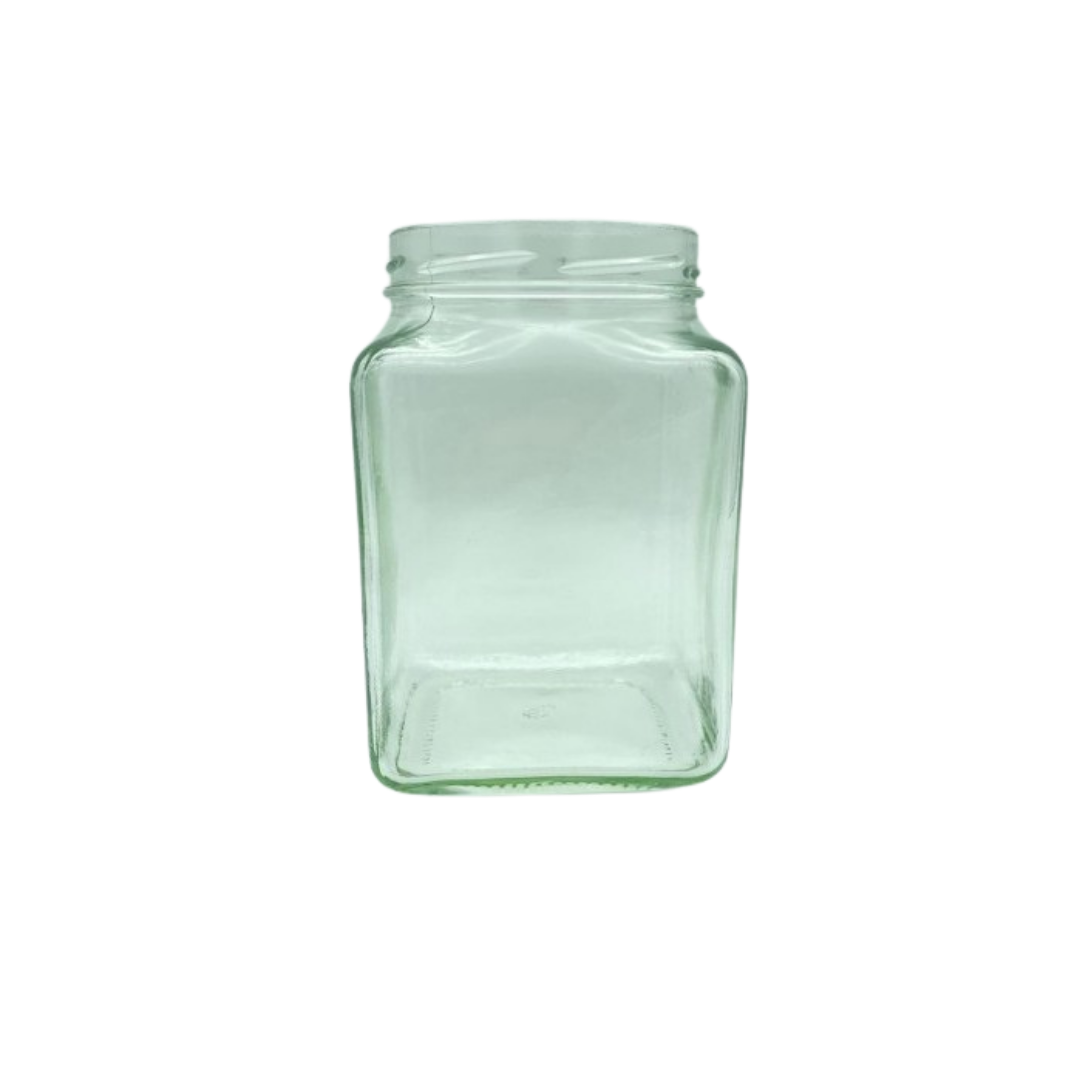 Sarkap 1600 ml Kapaksız Köşeli Kavanoz