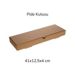 Sarkap 41x12,5x4 cm Kahverengi Pide Kutusu