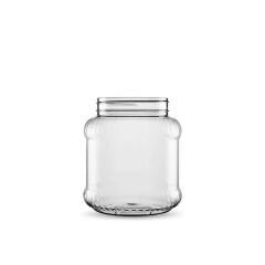 Sarkap 2000 ml 24 Adet Kolili Dilimli Pet Kavanoz SarıKapak