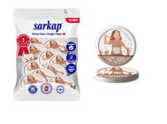 Hijyenik Paketli 10 Adet Kavanoz Kapağı Aşçı Kadın 82 mm Renkli