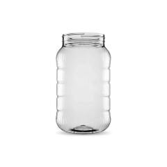 Sarkap 3000 ml 11 Adet Kolili Uzun Dilimli Pet Kavanoz SarıKapak