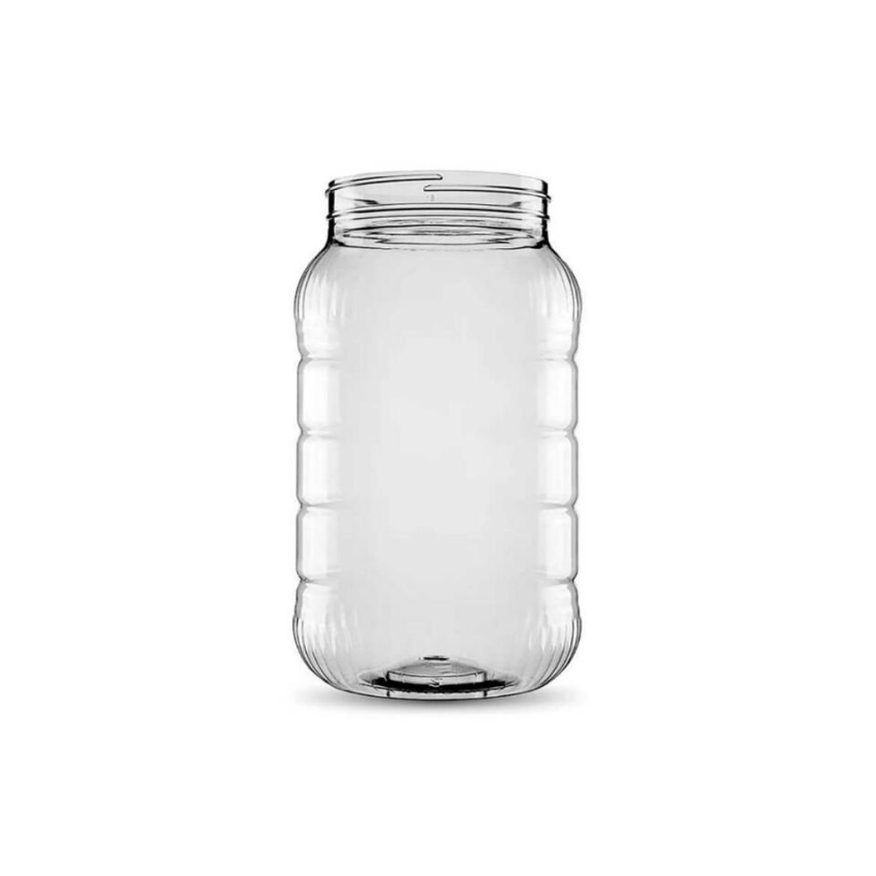 Sarkap 3000 ml 11 Adet Kolili Uzun Dilimli Pet Kavanoz SarıKapak
