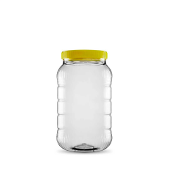 Sarkap 3000 ml 11 Adet Kolili Uzun Dilimli Pet Kavanoz SarıKapak