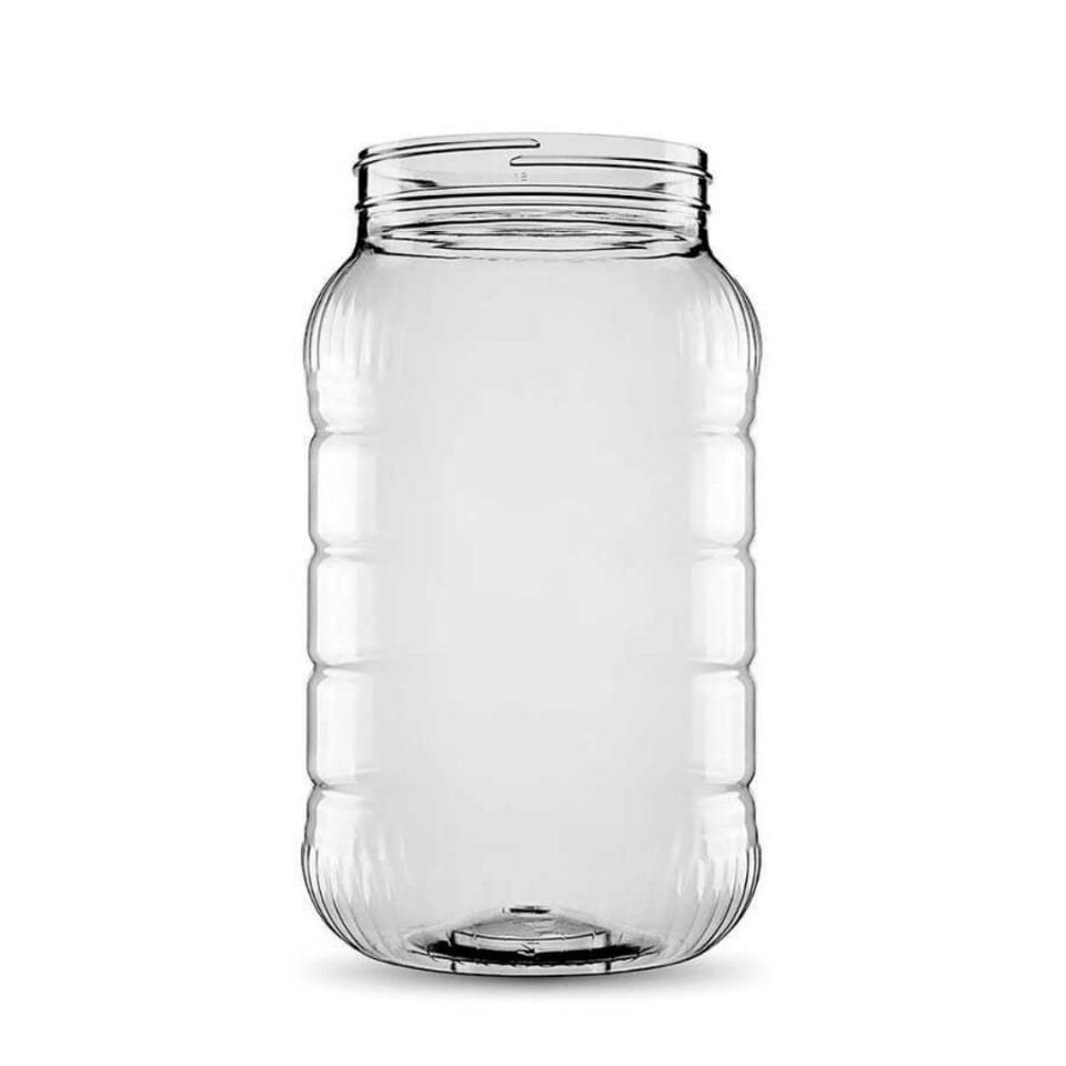 Sarkap 5000 ml 7 Adet Kolili Uzun Dilimli Pet Kavanoz KIRMIZIKAPAK