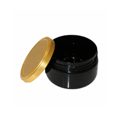 Sarkap 350 ml 27 Adet Kolili Silindir Pet Kavanoz GoldKapak