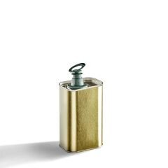 Sarkap 0,175 L (175 ml) 40 Adet Kolili Kapaklı Zeytinyağı Tenekesi Dobi Kapak - Gold