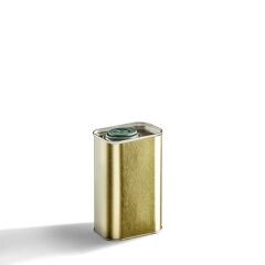 Sarkap 0,175 L (175 ml) 40 Adet Kolili Kapaklı Zeytinyağı Tenekesi Dobi Kapak - Gold