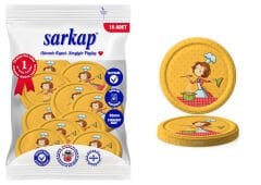 Hijyenik Paketli 10 Adet Kavanoz Kapağı Aşçı Kadın 82 mm Turuncu