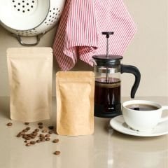 Sarkap Kraft Alüminyum Kilitli Doypack 11,5x18,5