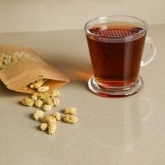 Sarkap Kraft Pencereli Kilitli Doypack 8,5x14,5