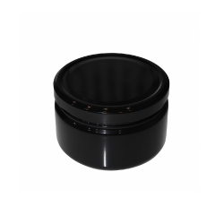 Sarkap 350 ml Silindir Pet Kavanoz SiyahKapak