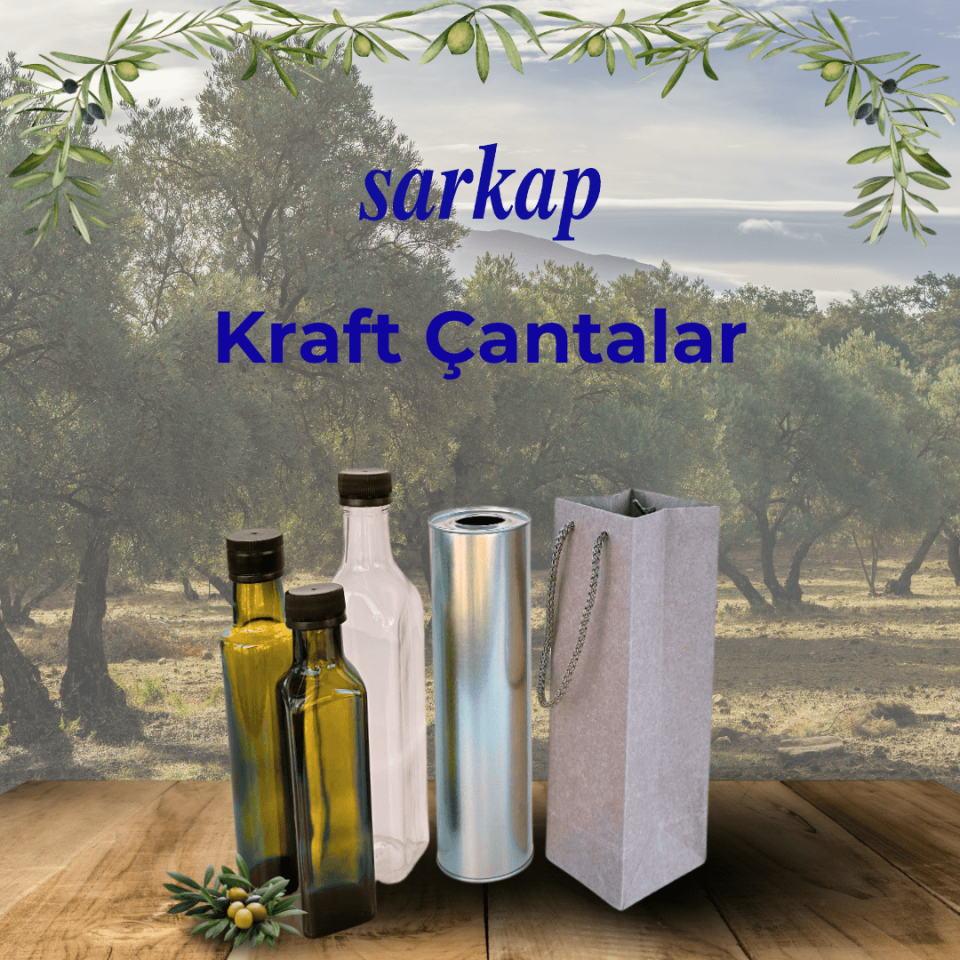 Sarkap 10'lu Örgü İp Saplı Kraft Çanta 8x25x8 cm