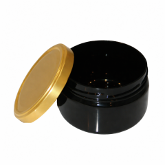 Sarkap 480 ml Silindir Pet Kavanoz GoldKapak