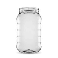 Sarkap 5000 ml Uzun Dilimli Pet Kavanoz Kırmızı