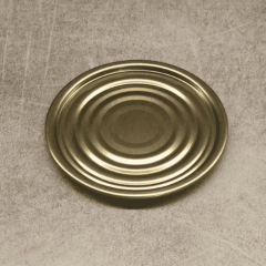 Sarkap 84x85 Als Laklı Kapaklı Konserve Kutusu Boğumlu  Kapak - Kordonlu  Gold