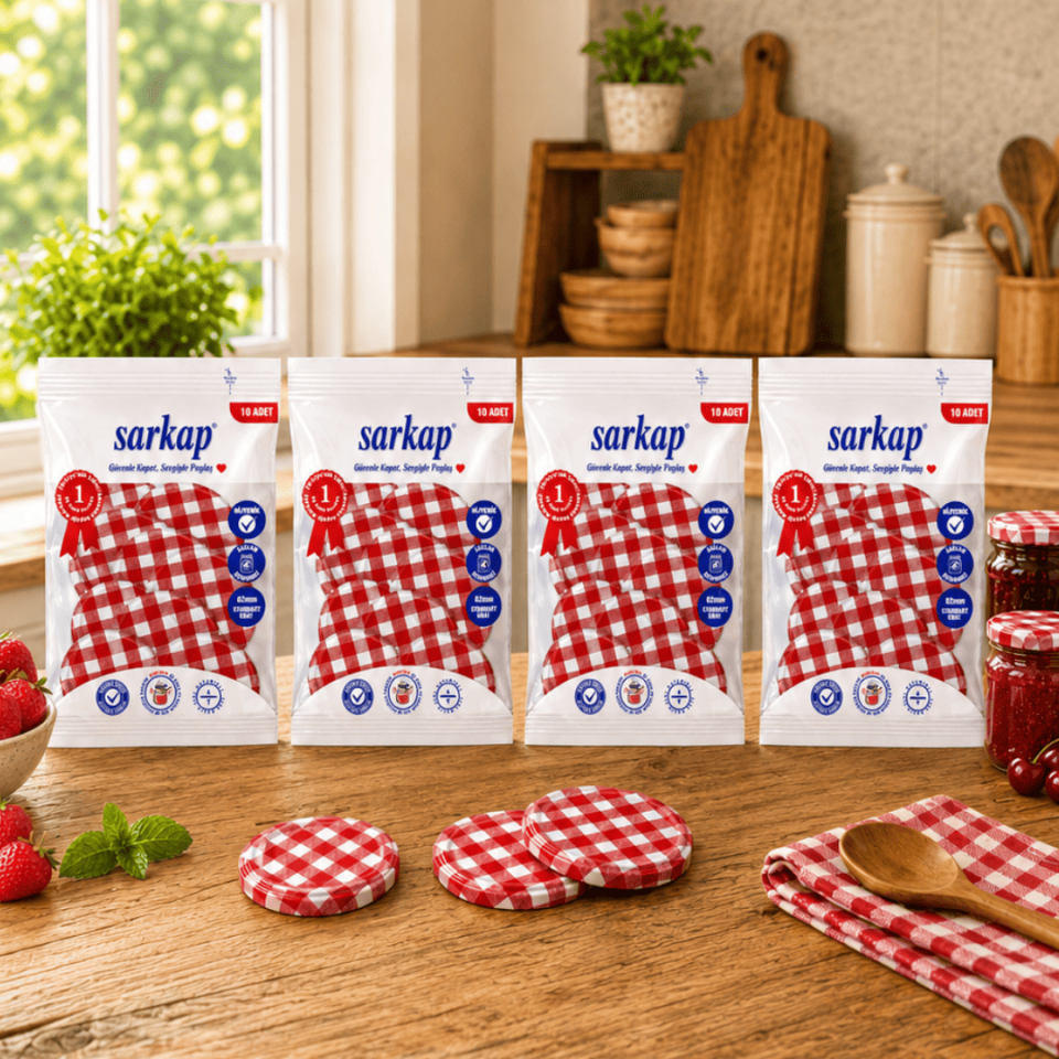 Hijyenik 82 mm Kapak 10lu Paket x 4 Adet SakuraYeşilSerie