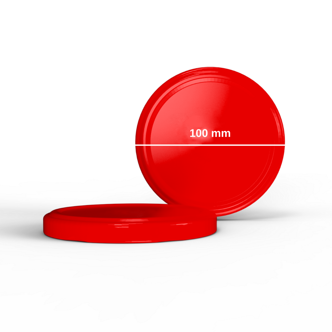 Sarkap 100 mm Kavanoz Kapağı Kırmızı