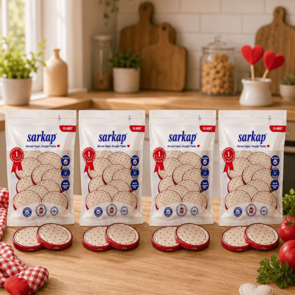 Hijyenik 82 mm Kapak 10lu Paket x 4 Adet KremKalpSerie