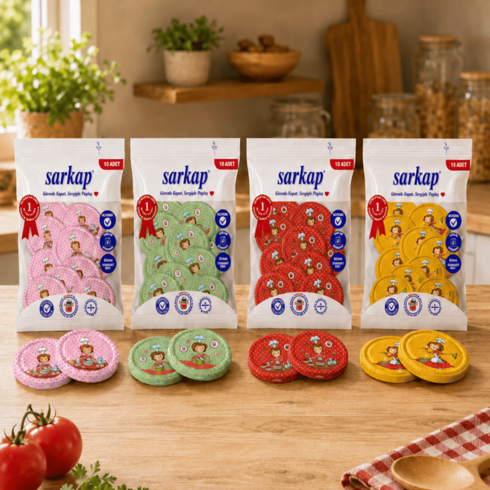 Hijyenik 82 mm Kapak 10lu Paket x 4 Adet AşçıKadınSerie