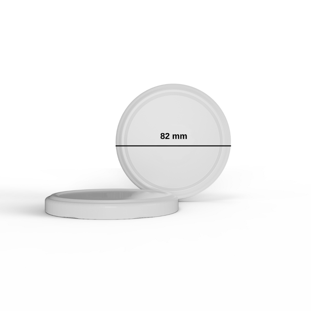 Sarkap 82 mm Kavanoz Kapağı Beyaz