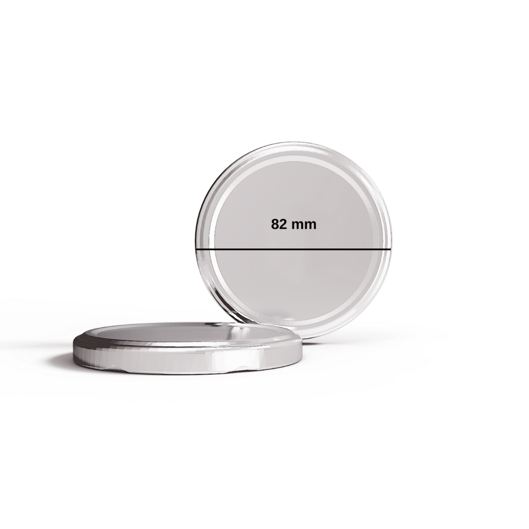 Sarkap 82 mm Kavanoz Kapağı Silver