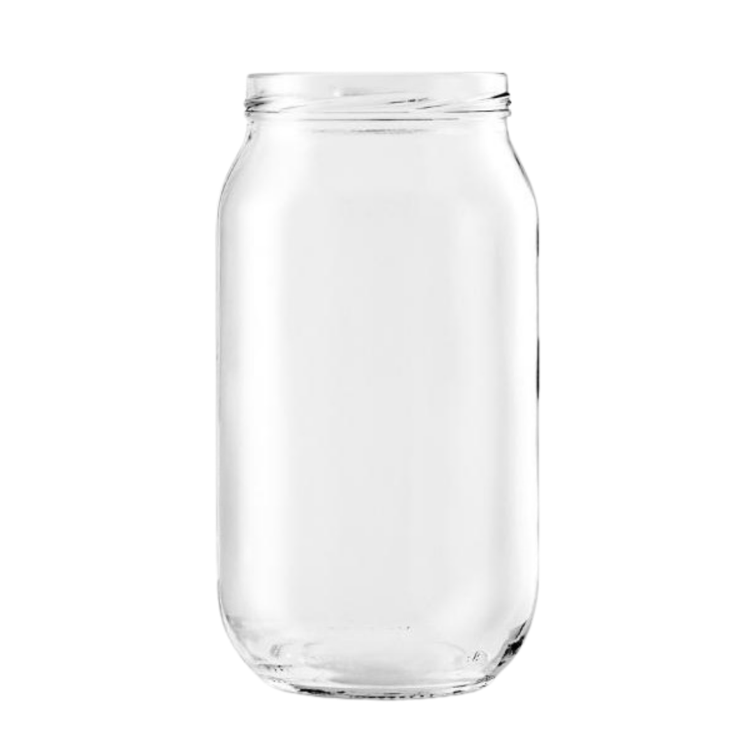 Sarkap 1000 ml Kapaksız Cam Kavanoz Shrinksiz