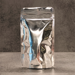 Sarkap Metalize Pencereli Kilitli Doypack 8,5x14,5cm