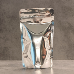 Sarkap Metalize Pencereli Kilitli Doypack 11,5x18,5cm