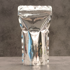 Sarkap Metalize Pencereli Kilitli Doypack 13x22,5cm