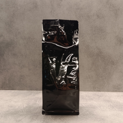 Sarkap Siyah Flat Bottom Kilitli Doypack 11x29cm