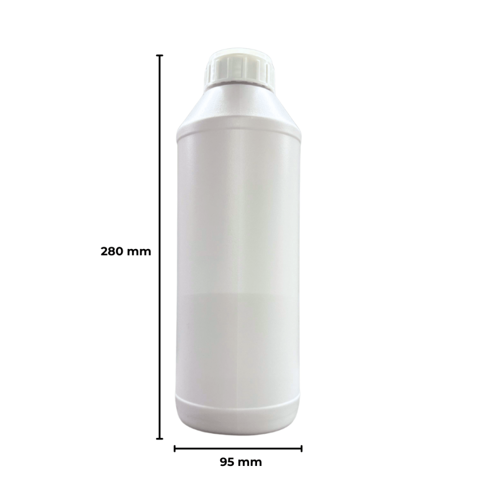 Sarkap 1500 ml Zirai İlaç Peti Beyaz Kapaklı