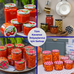 Sarkap 425 ml Kapaksız Cam Kavanoz Shrinksiz