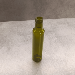 Sarkap 250 ml Dorika Kapaklı Cam Zeytinyağı Şişesi Yağdanlık Yeşil Akıtmasız Kapak