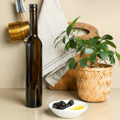 Sarkap 500 ml Future Cetie Cam Zeytinyağ Şişesi Yağdanlık