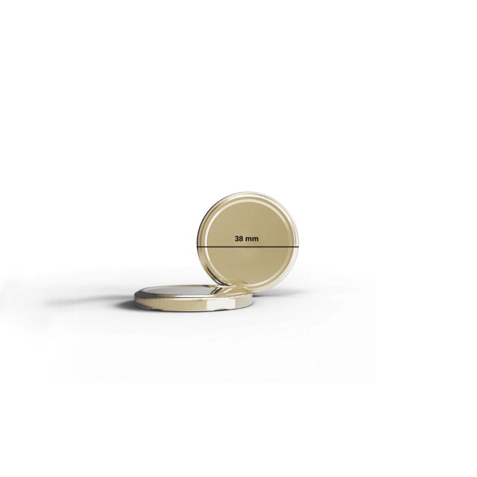 Sarkap 38 mm 3000 Adet Kolili Kavanoz Kapağı Gold