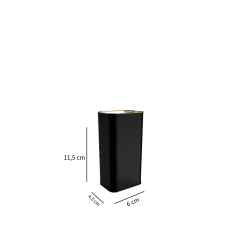 Sarkap 0,250 L (250 ml) 40 Adet Kolili Kapaklı Zeytinyağı Tenekesi PratikKapak - Siyah