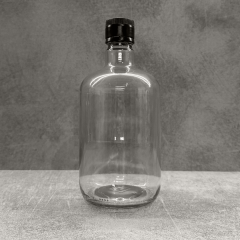 Sarkap 750 ml Biolio Kapaklı Cam Zeytinyağı Şişesi Yağdanlık Akıtmalı Kapak