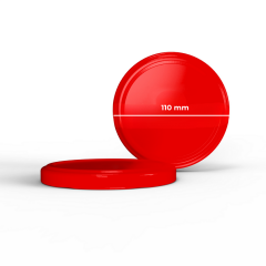 Sarkap 110 mm Kavanoz Kapağı Kırmızı
