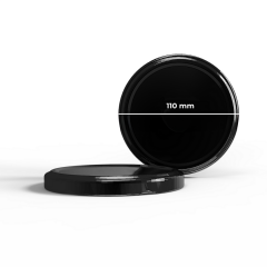 Sarkap 110 mm Kavanoz Kapağı Siyah